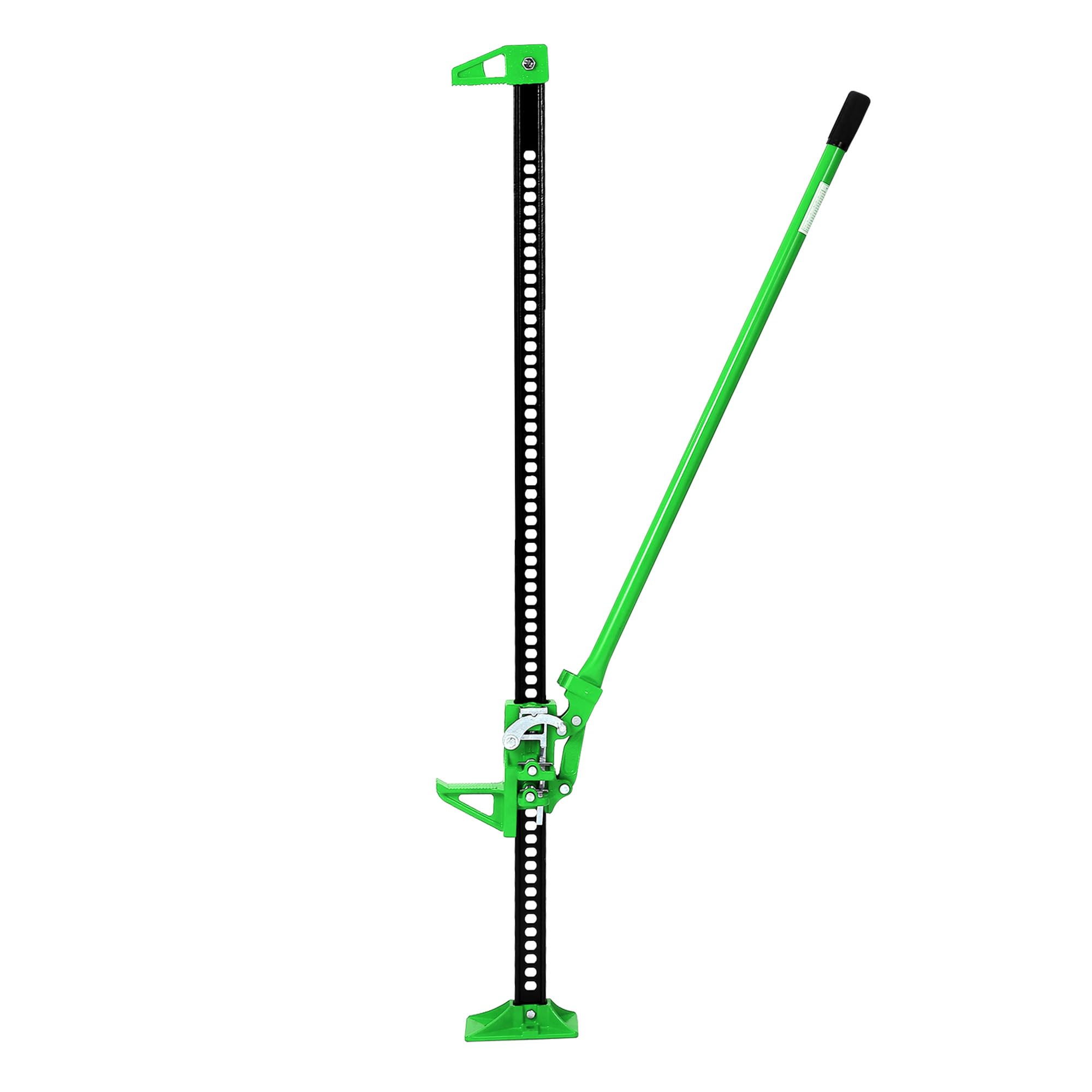 GarveeTech 60 Farm Jack, 3 Ton Capacity Ratcheting Off Road, Utility Heavy-Duty F-arm J-ack for Tractor, Truck, SUV, Lift Height