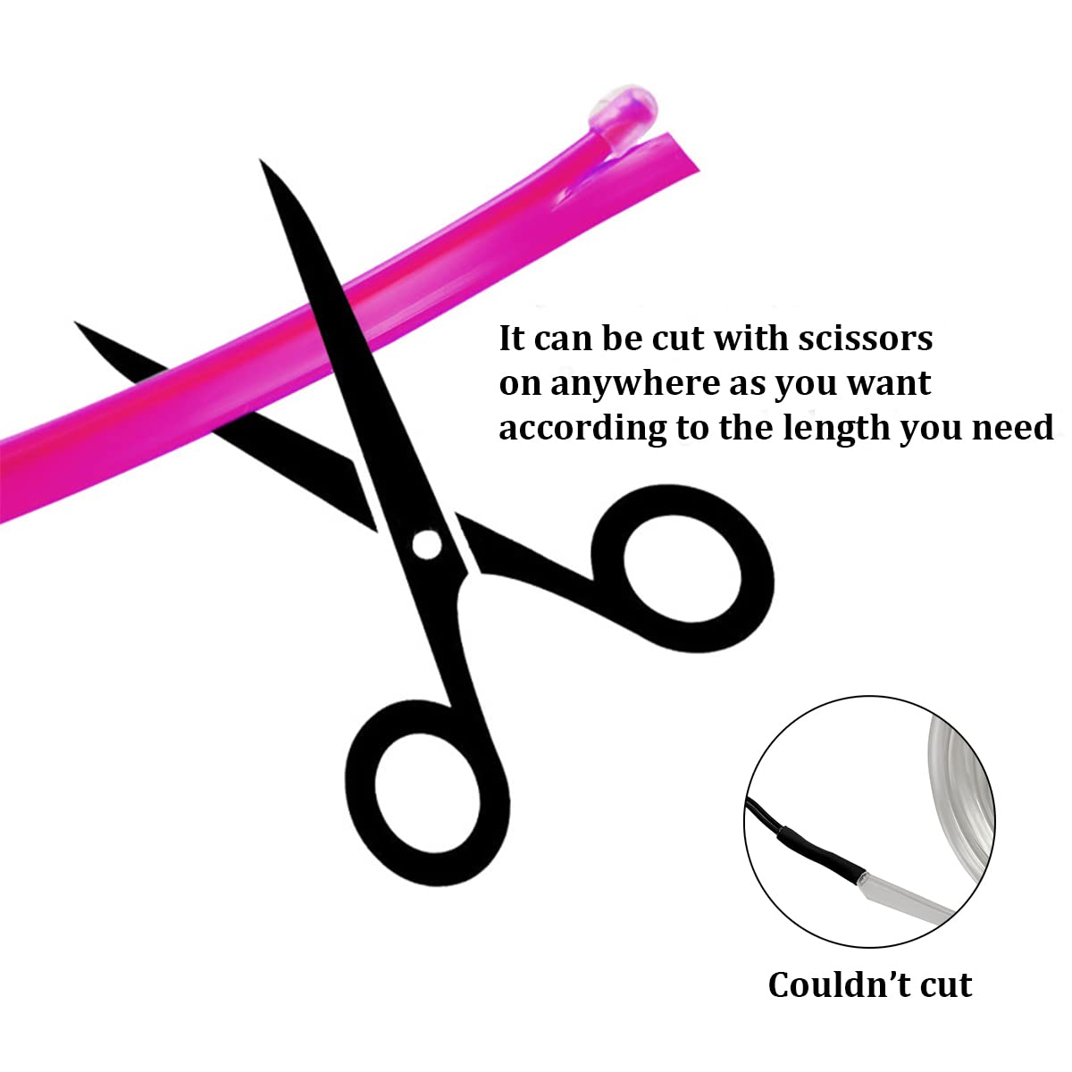 El Wire Interior Car Led Strip Lights, 10Ft/3M Usb Auto Neon Light Strip With Sewing Edge, Electroluminescent Car Ambient Lighting Kits With Fuse Protection, Car Decoration Accessories (Purple/10Ft)