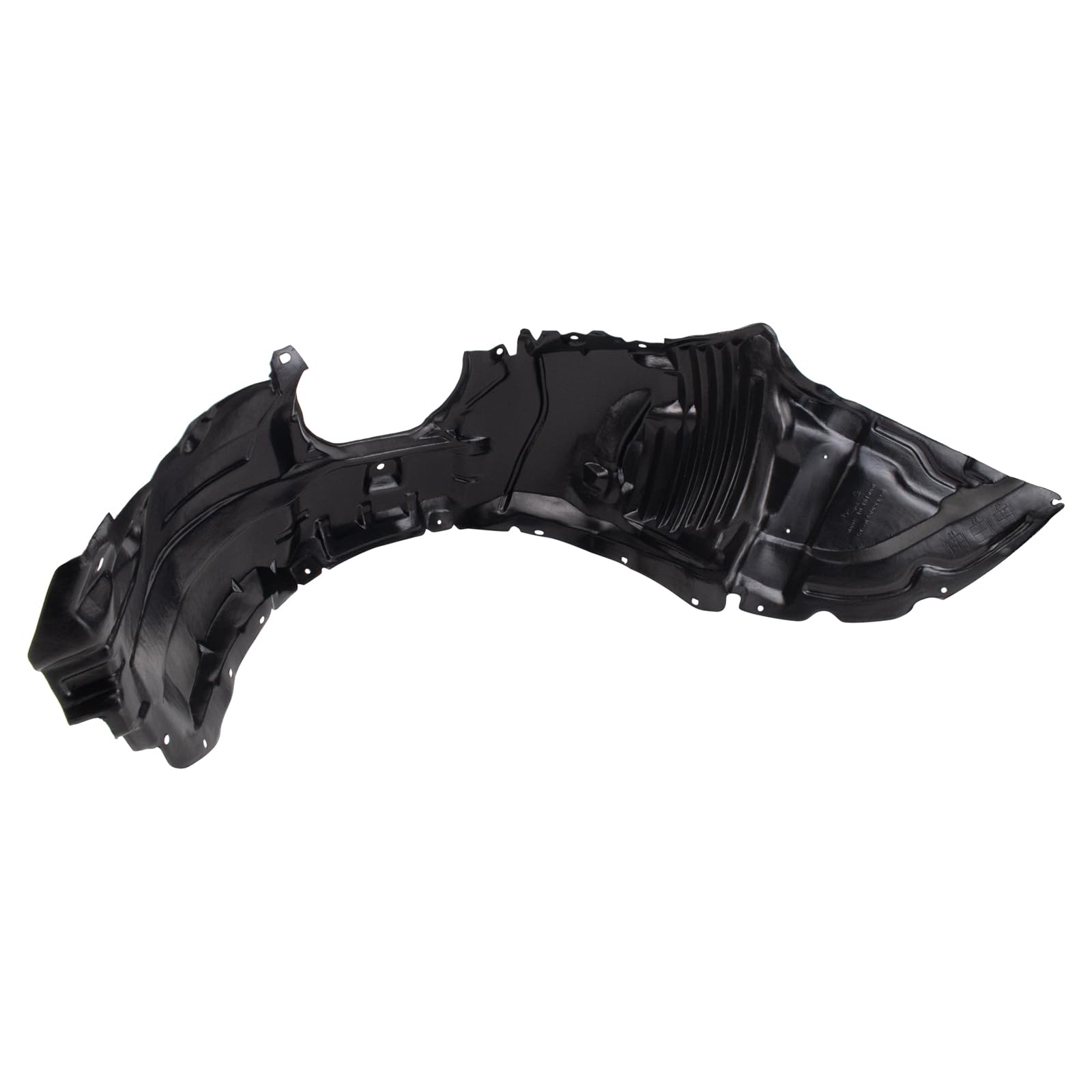 Trq Front Inner Fender Liner Set Compatible With 2010-2013 Mazda 3 Ma1248140 Ma1249140