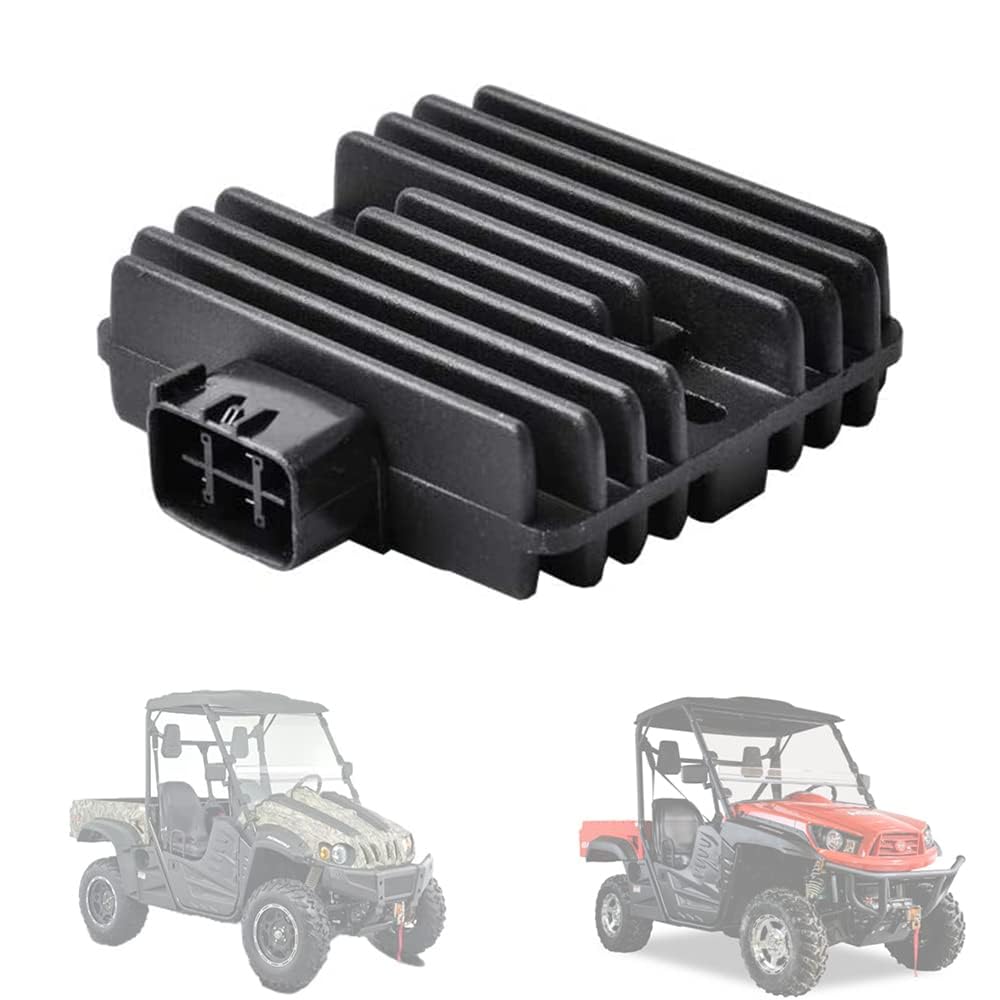 Hisun 500 Oem Voltage Regulator Rectifier Chikia Compatible With Hisun 400 500 700 Utv,Massimo Msu,Coleman Ut,Axis,Cub Cadet,Bennche Bighorn (Except Vector400/500/700)