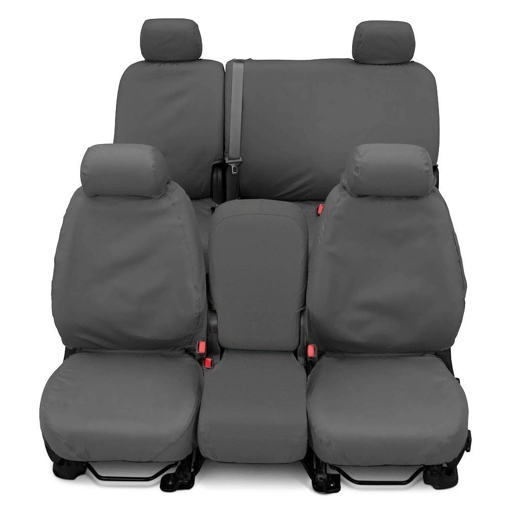 Waterproof Polyester Seat Saver Custom Seat Covers, Grey