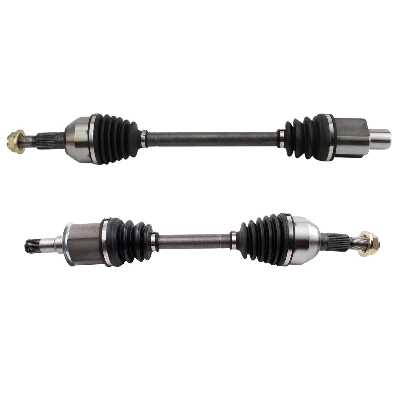 Trq Front Cv Axle Shaft Assembly Set Compatible With 2008-2014 Cadillac Cts 2004-2009 Srx 2005-2011 Sts