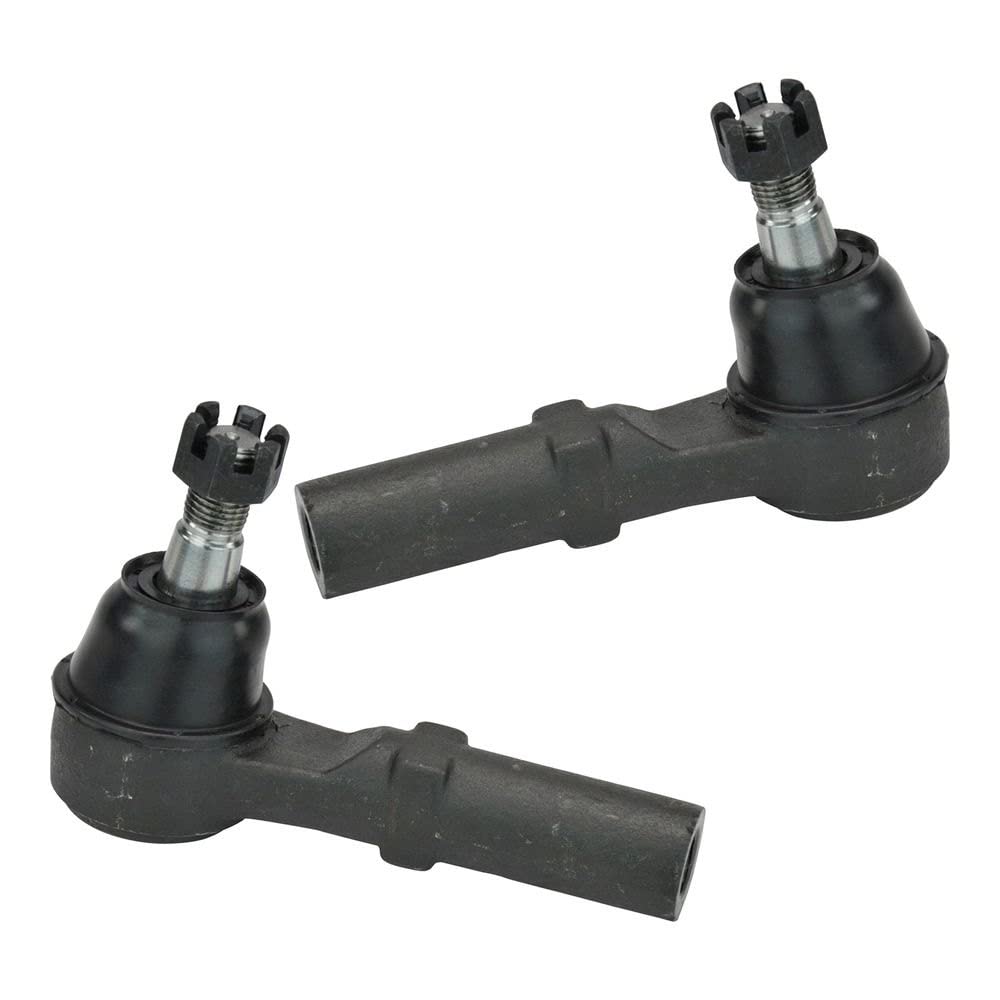 Trq Front Outer Tie Rod Set Compatible With 2007-2009 Chrysler Aspen 2004-2009 Dodge Durango