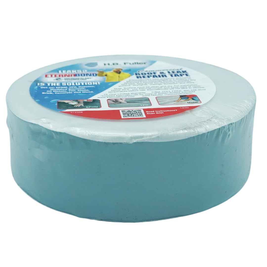 EternaBond RoofSeal Gray 2&quot; x50' MicroSealant UV Stable RV Roof Seal Repair Tape | 35 mil Total Thickness - EB-RG020-50R - One-Step Durable, Waterproof and Airtight Sealant