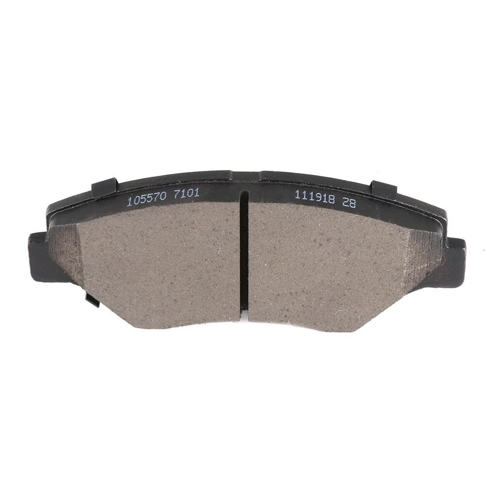 Cciyu D943 Front Ceramic Disc Brake Pads Kit For Acura Ilx For Honda Accord Civic Cr-V Element Fit Pilot 4Pcs
