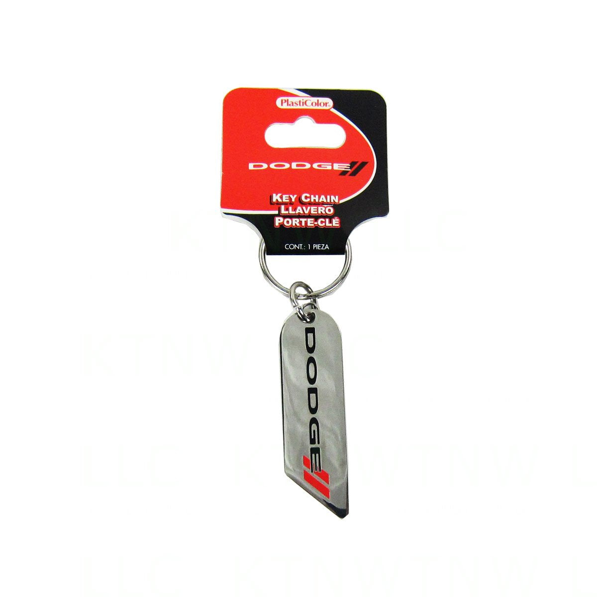 Plasticolor 004275R01 Dodge Enamel Key Chain, 1 Pack