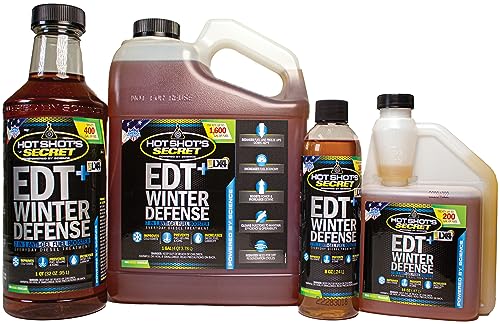 Hot Shot'S Secret Edt+ Winter Defense, 7-In-1 Anti-Gel Diesel Fuel Additive - Prevents Gelling, Protects Diesel Fuel System, Die