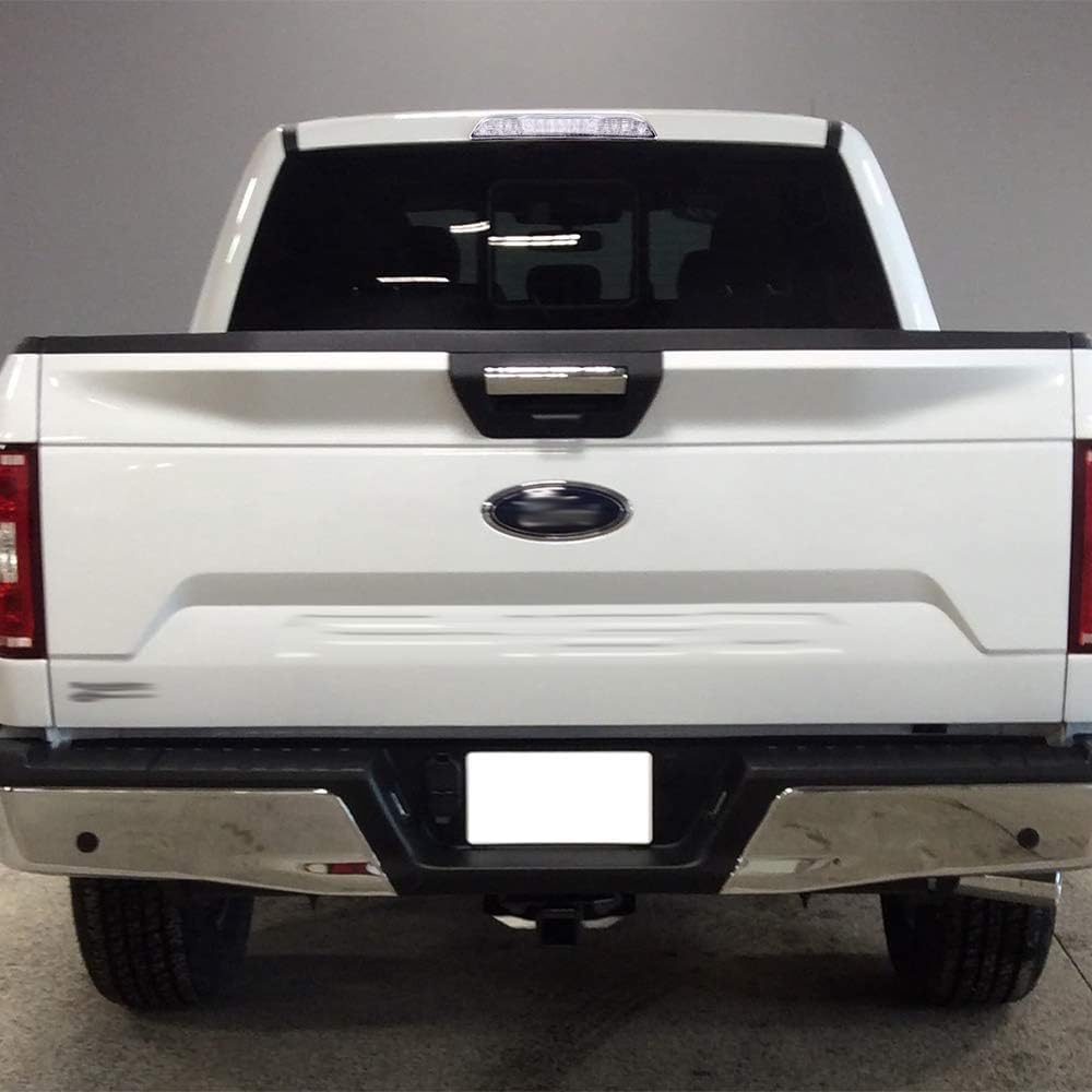 Cheda Third 3D Brake Lights, Compatible With Ford F150 2015 2016 2017 2018 2019, Chrome Lens Clear Housing Led Bar Tail Cargo La