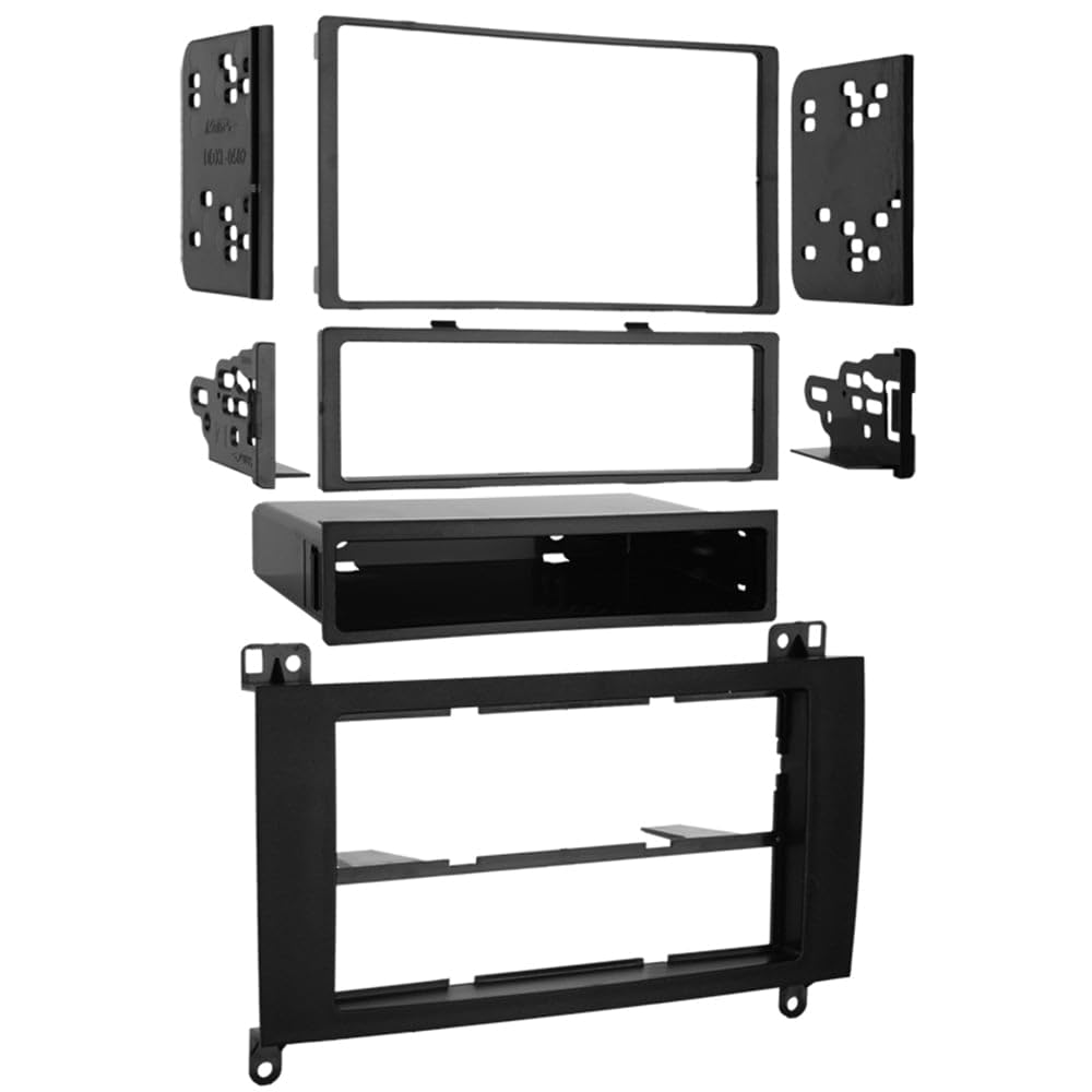 Metra 99-6512 Single Din/Double Din Installation Kit For 2007-2008 Dodge Sprinter Vehicles Black