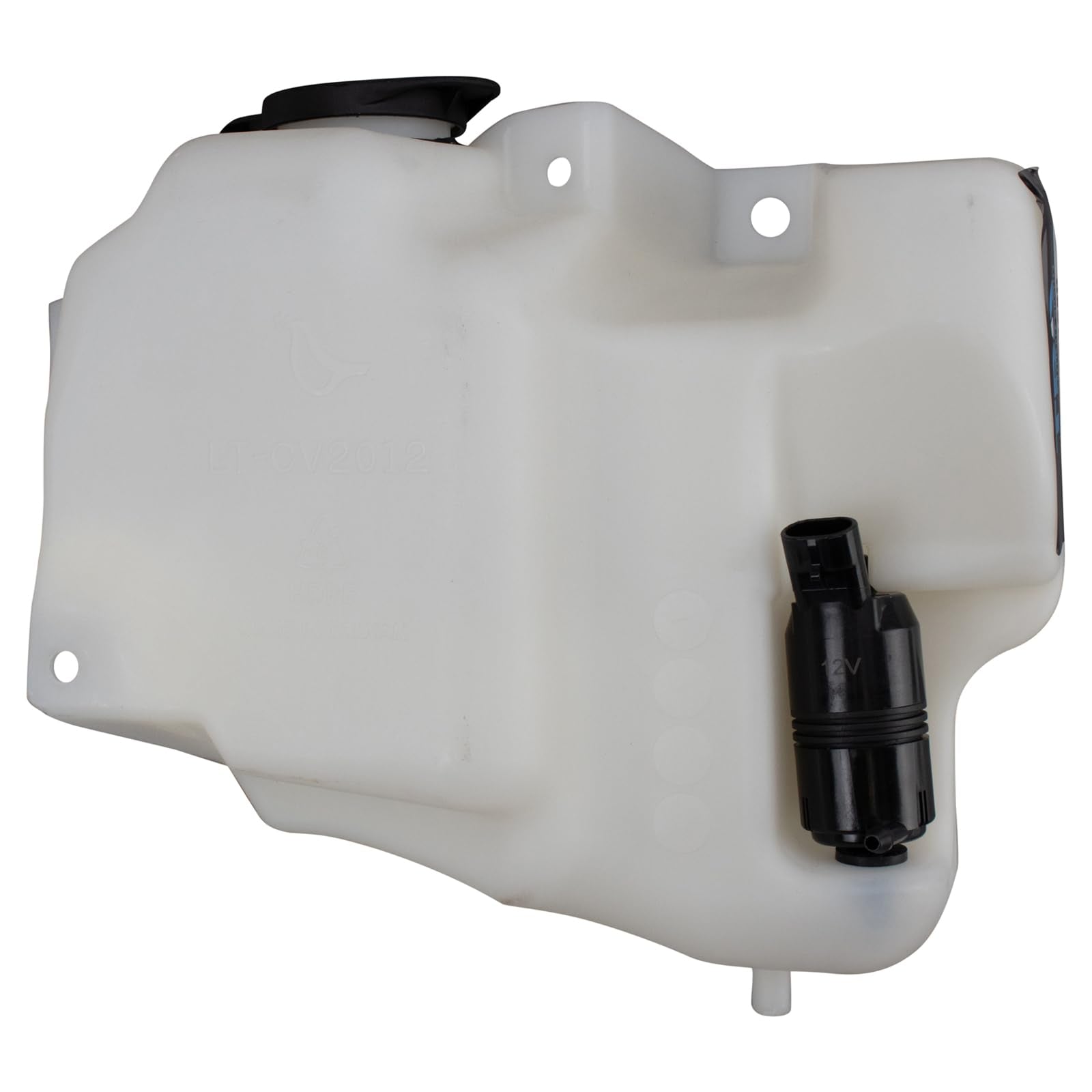 Trq Windshield Washer Reservoir Compatible With 2004-2012 Chevrolet Colorado Gmc Canyon Gm1288144