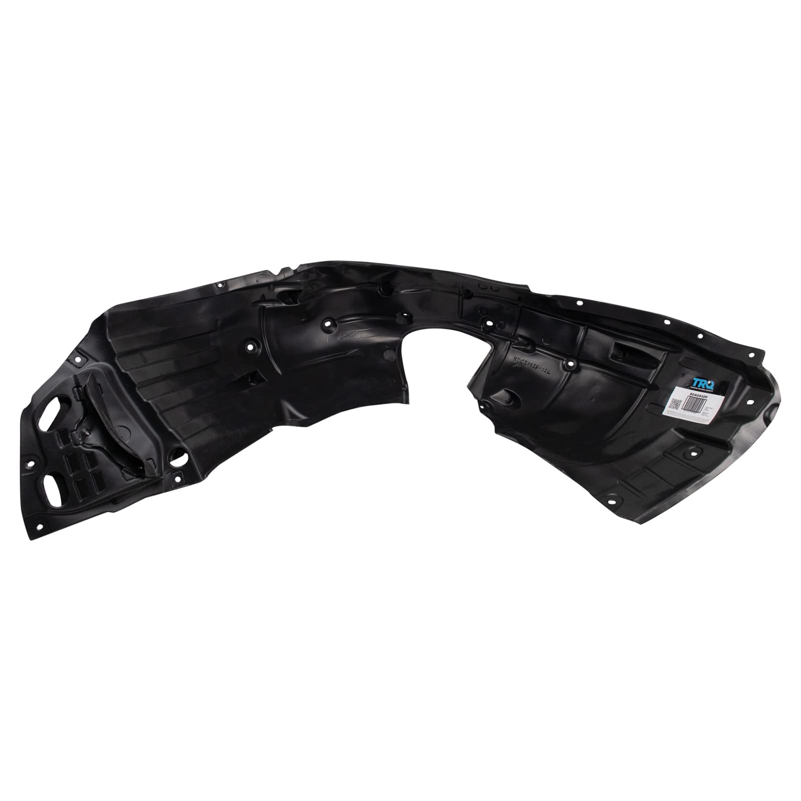 Trq Front Inner Fender Liner Set Compatible With 2019-2020 Honda Civic Ho1248187 Ho1249187