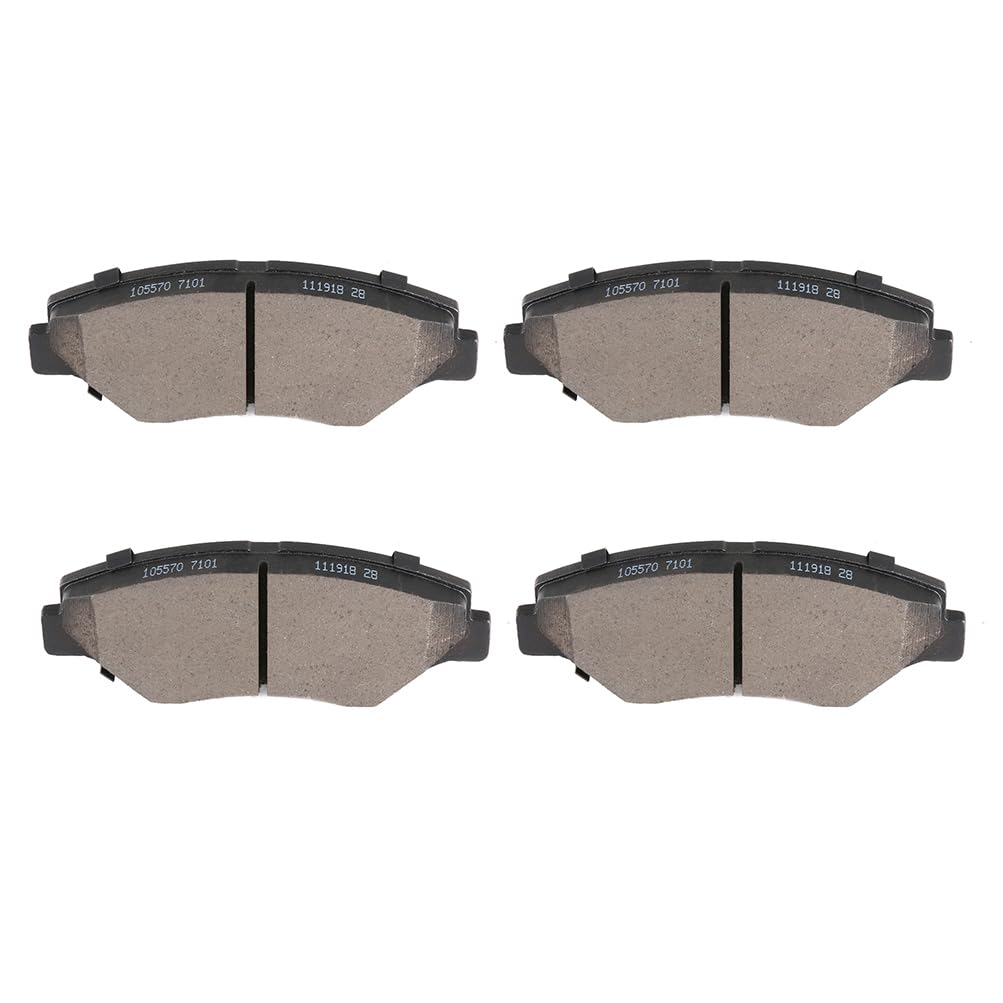 SCITOO Disc Brake Pads Kits D943-7844 Ceramic Front Brake Pads Set Fit For Honda For Pilot 2003-2008