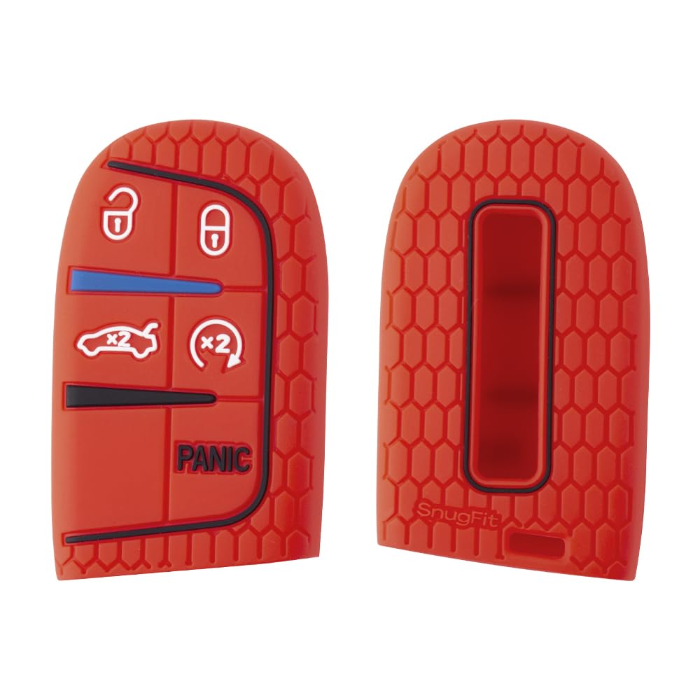 Key Fob Cover For Jeep & Dodge | Grand Cherokee, Renegade, Charger, Challenger, Dart, Durango, Journey Chrysler 300 Keyfob By A.