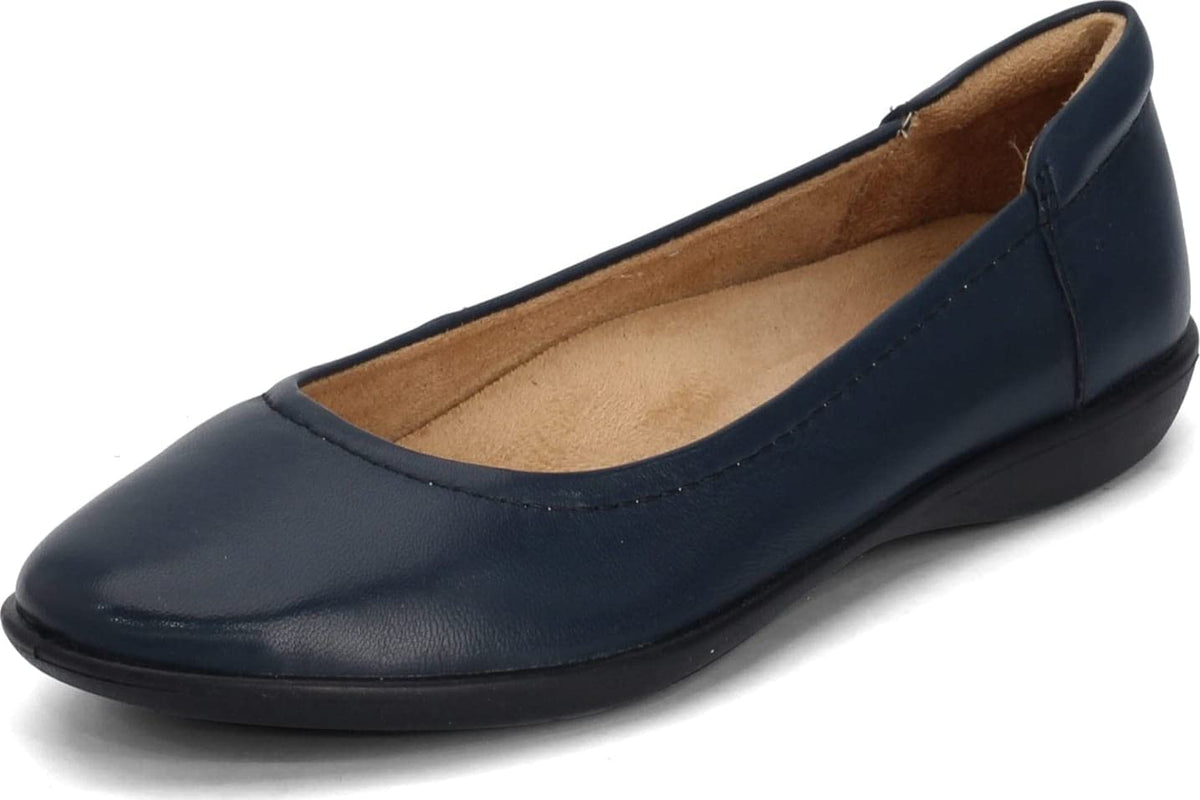Naturalizer Womens, Flexy Flat Navy 85 M