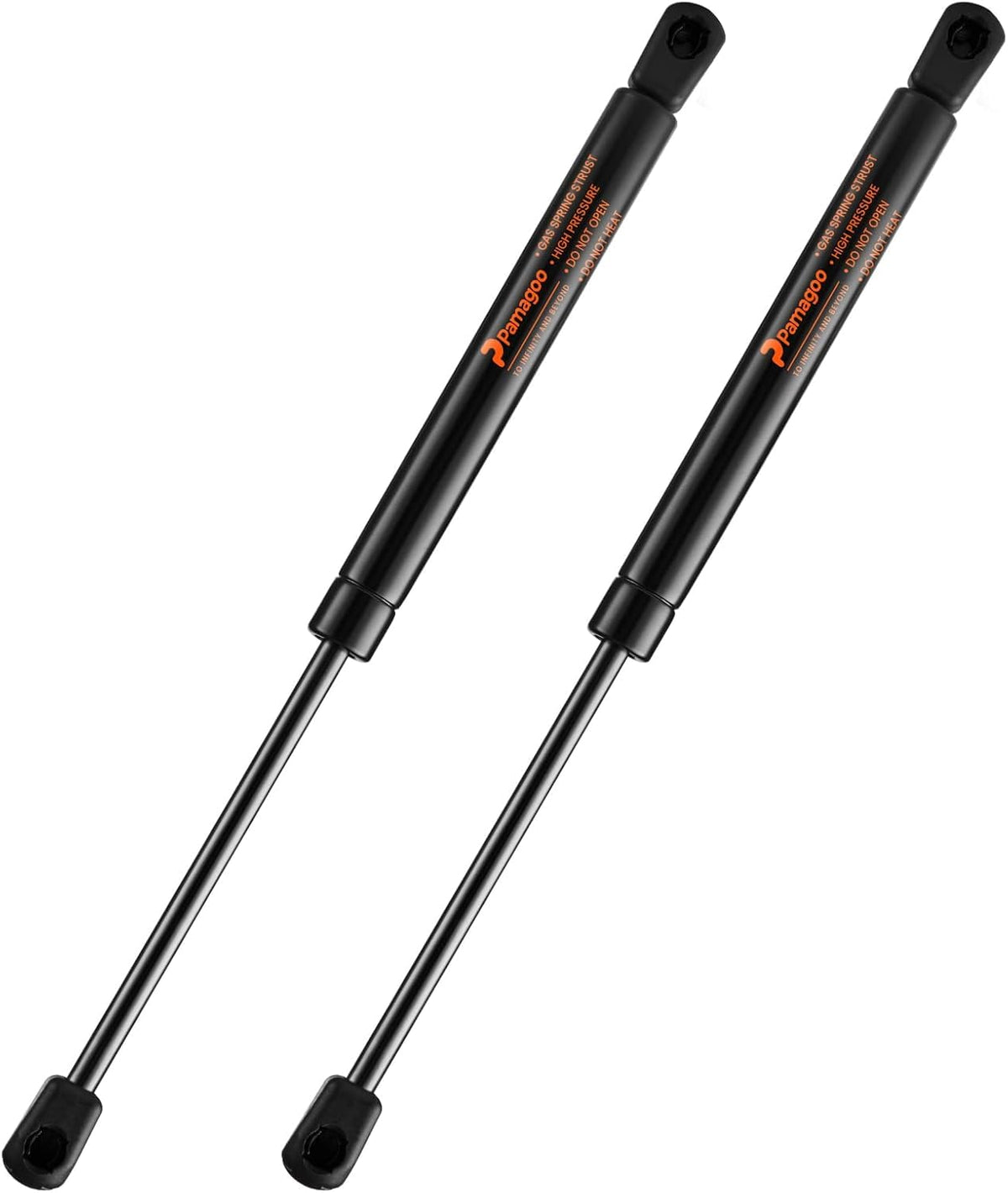 C16-20877 23 Inch 37 Lbs Gas Strut Shocks Lift For Rv Motorhome Side Bay Door Leer Camper Shell Pickup Truck Cap Topper Canopy G