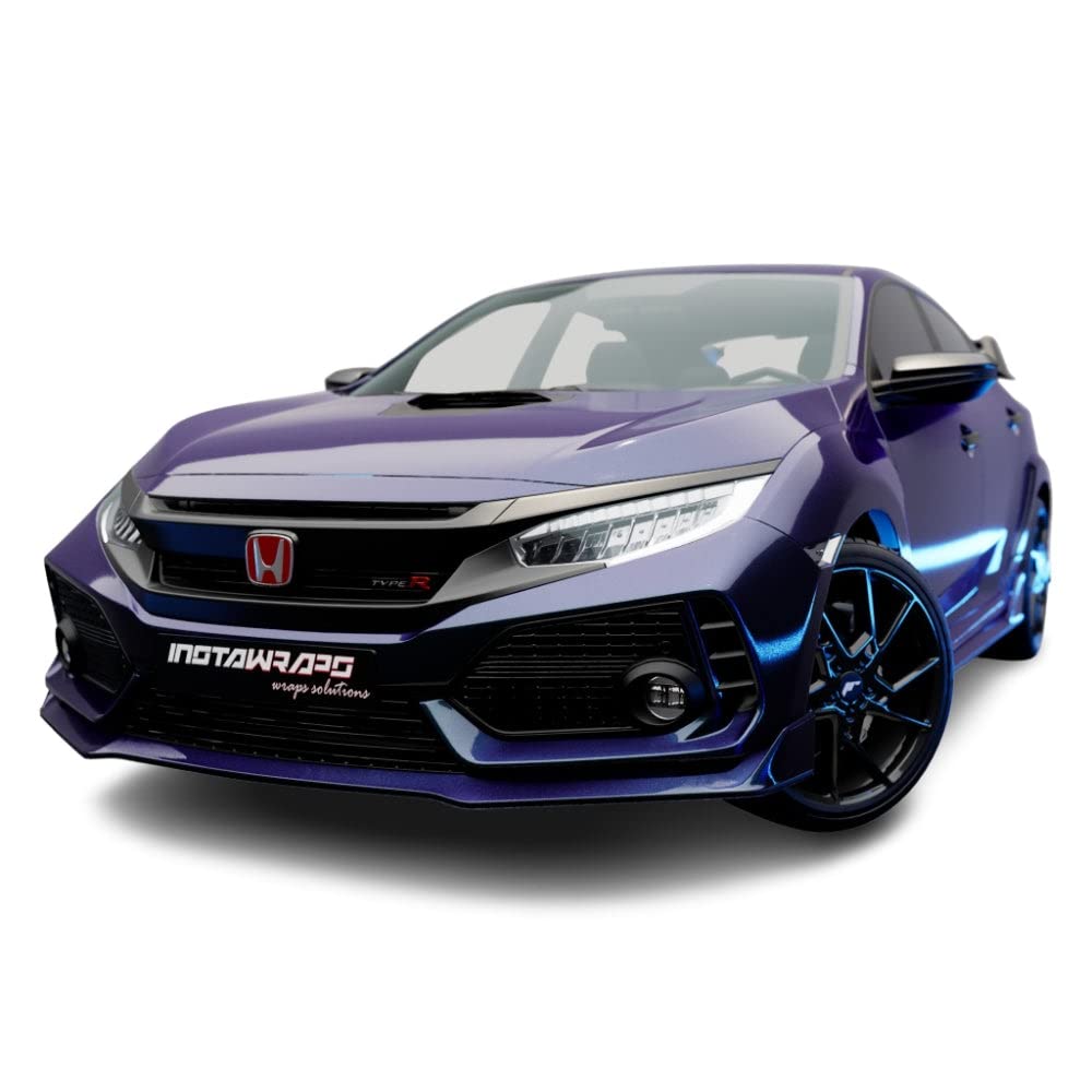 3M Car Wrap Roll 2080 Gloss Flip Deep Space | Gp278 | (5Ft X 1Ft (5 Sq/Ft)) | Automotive Vinyl Wrap For Cars - Car Interior Wrap