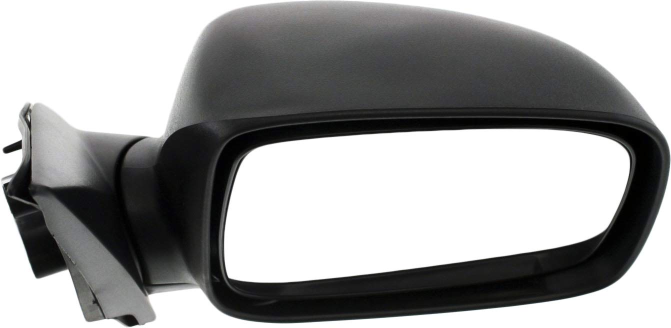 Kool-Vue Passenger Side Mirror Compatible with 2004-2012 Chevrolet Colorado, Fits 2004-2012 GMC Canyon Manual Folding, Textured Black, Manual Glass - GM1321286