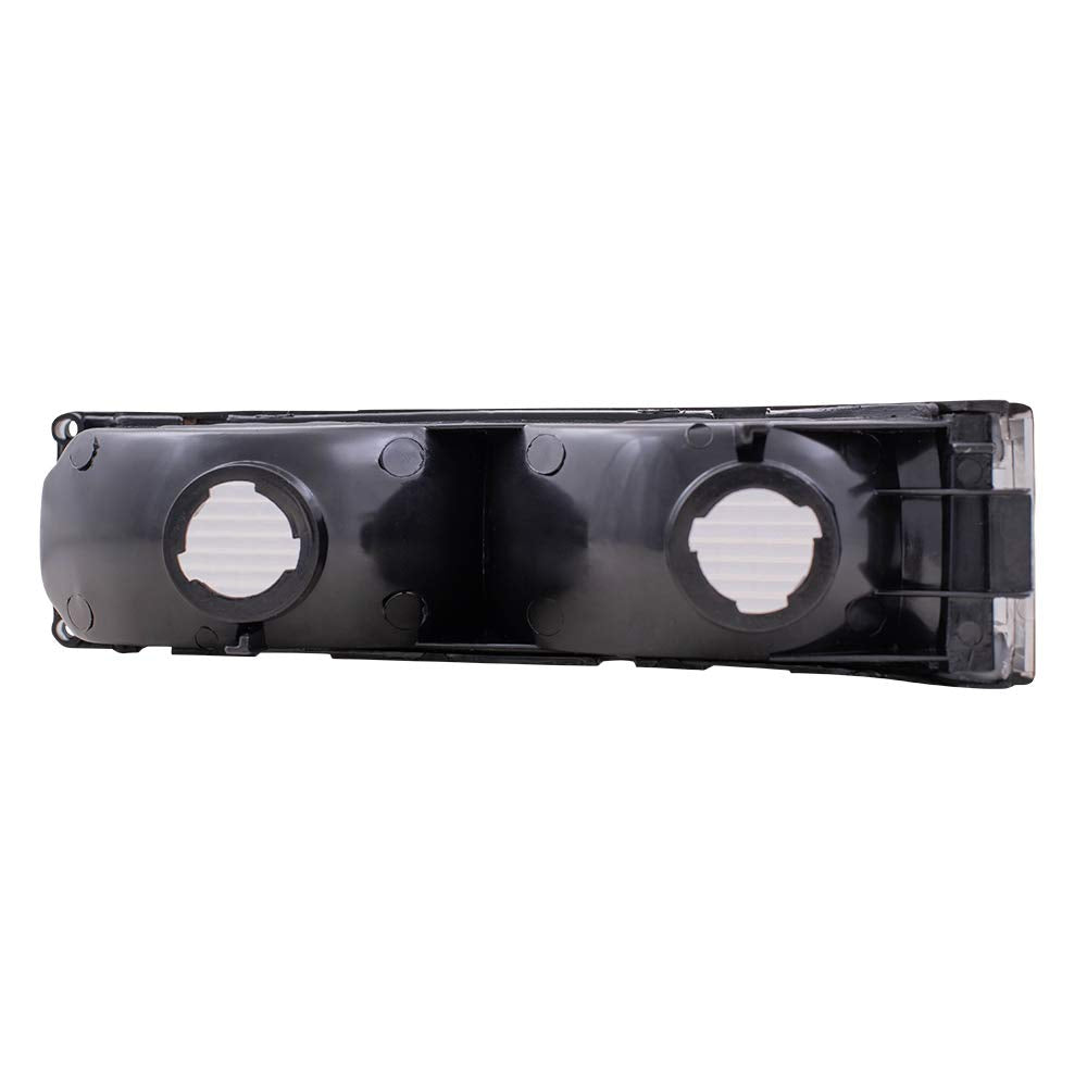 Brock Replacement Driver and Passenger Set Park Signal Front Marker Lights Compatible with 92-99 Yukon 95-99 Tahoe 92-99 Suburban 92-94 Blazer C/K Pickup Truck 5974337 5974338