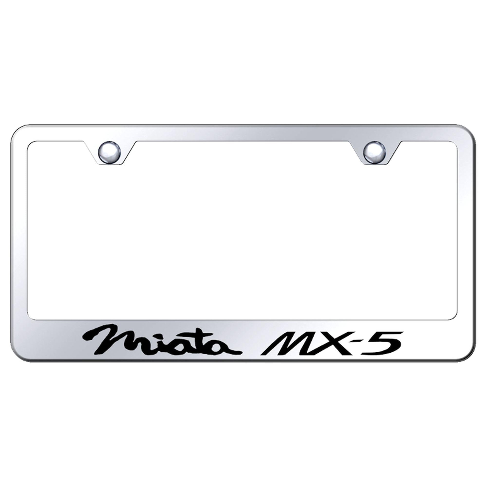 Mazda Miata Mx5 License Plate Frame