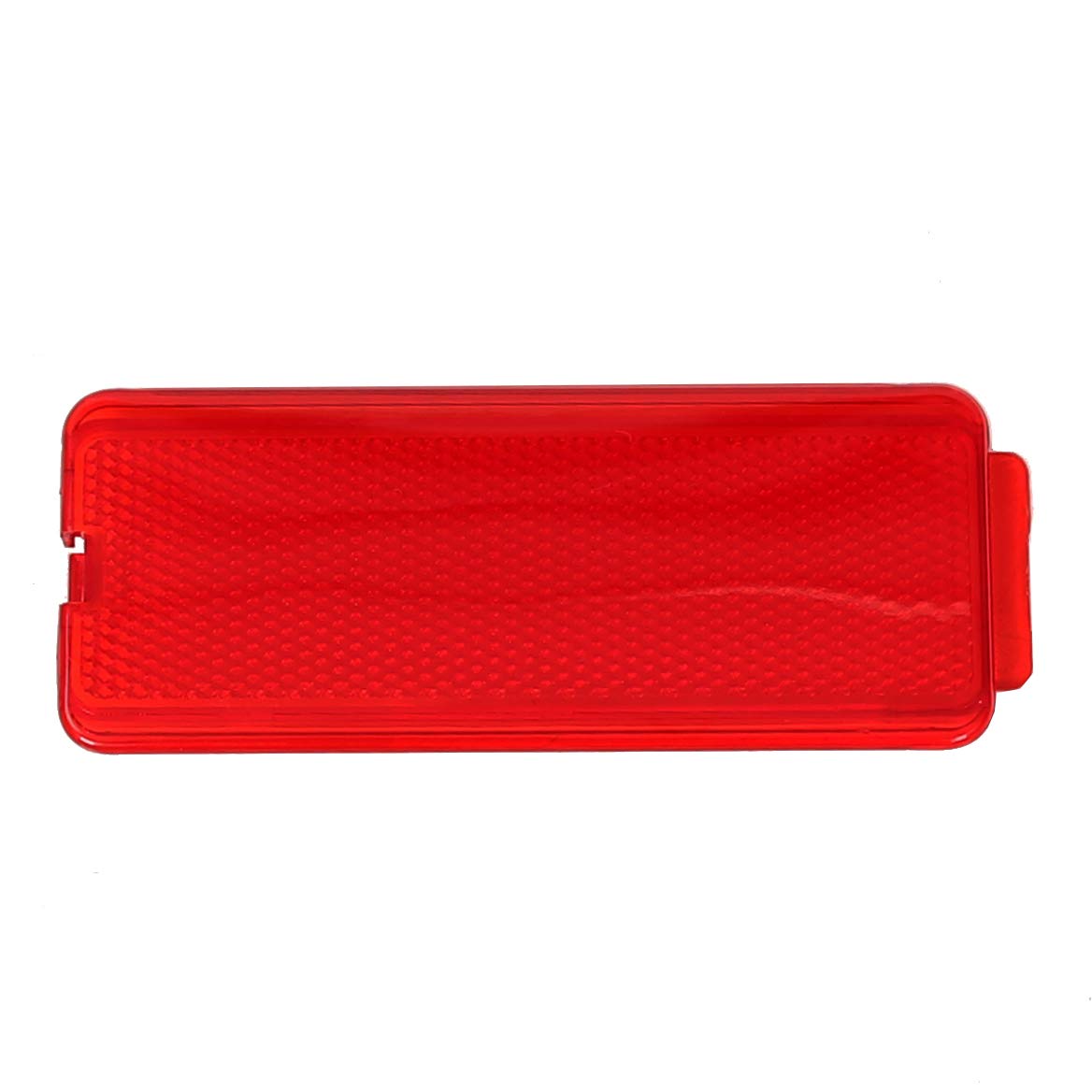 ECOTRIC Door Reflectors Compatible with Ford 1999-2007 SuperDuty F250 F350 F450 F550 & 2000-2005 Excursion Red Premium Interior