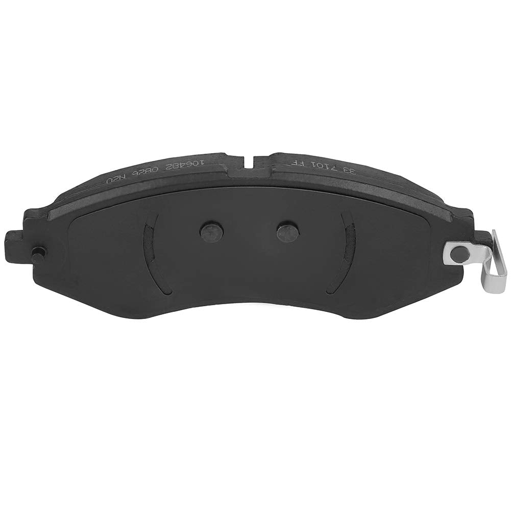 Cciyu D1035 Professional Ceramic Front Brake Pads Set Fit For 1992-1996 For Honda Prelude