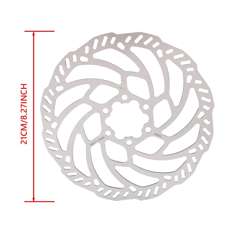 Jfg Racing Motorcycle Sur Ron Dirt Bike Rear Brake Disc Brake Rotor For Surron Segway X260/X160 Light Bee S/X Electric Dirt Bike E-Bike