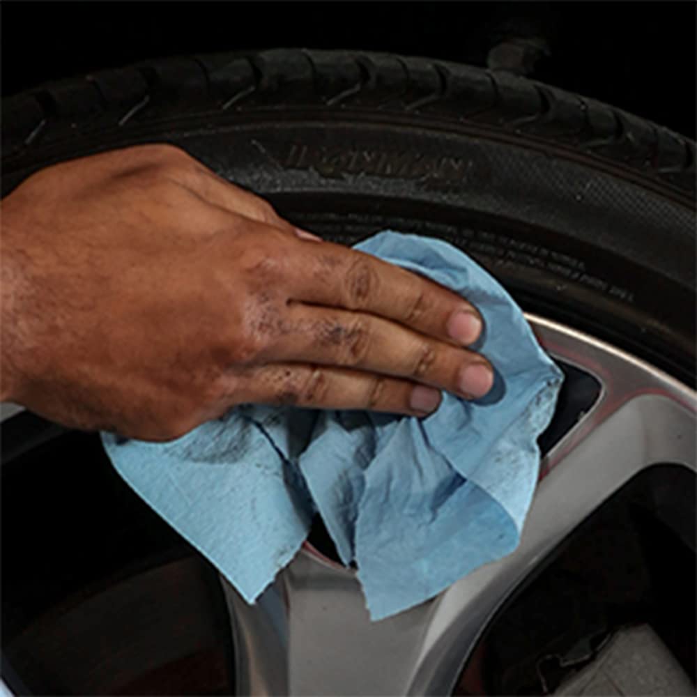 Scott 75143 Scott Shop Towels, Blue (3 Rolls, 55 Towelsroll, 165 Towels Total)