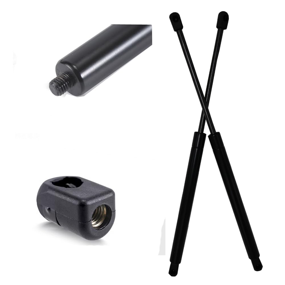TOOMYAUTO SE170P180 17 inch 180Lb/801N Gas Sping Shocks Struts for Heavy-Duty Leer Snugtop Camper Shell Rear Window, Truck Toppe