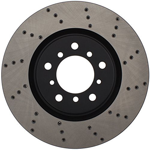 StopTech 128.34058L Front Left Sport Cross Drilled Brake Rotor