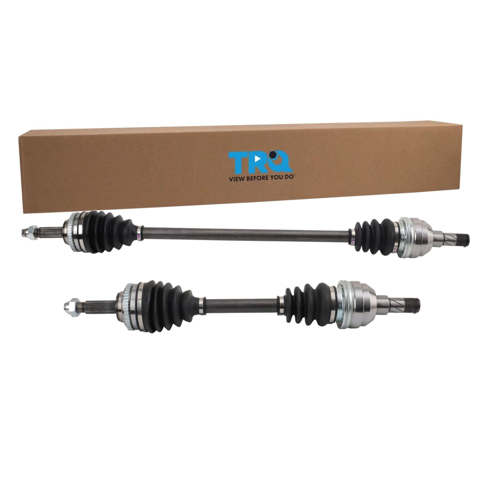 TRQ Front CV Axle Shaft Assembly Set Compatible with 04-11 Aveo 07-11 Aveo5 09 G3