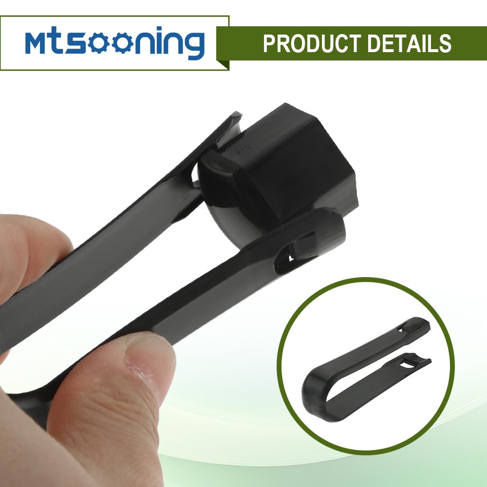 Mtsooning  20Pcs Wheel Nut Caps,19Mm Black Vinyl Flexible Lug Covers,Auto Hub Lug Nut Bolt Cover With Remover Tool
