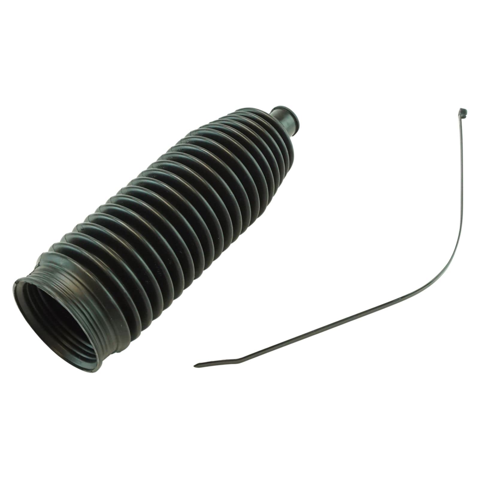 Trq Front Driver & Passenger Side Inner & Outer Steering Kit Steering Rack & Pinion Bellow Tie Rod Compatible With 2011-2015 Dod