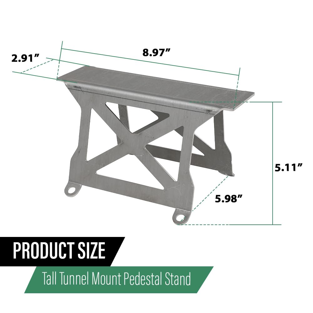 LQI 5inch Tall Tunnel Mount Pedestal Stand Fit for B&M Hurst TCI Shifter Megashifter