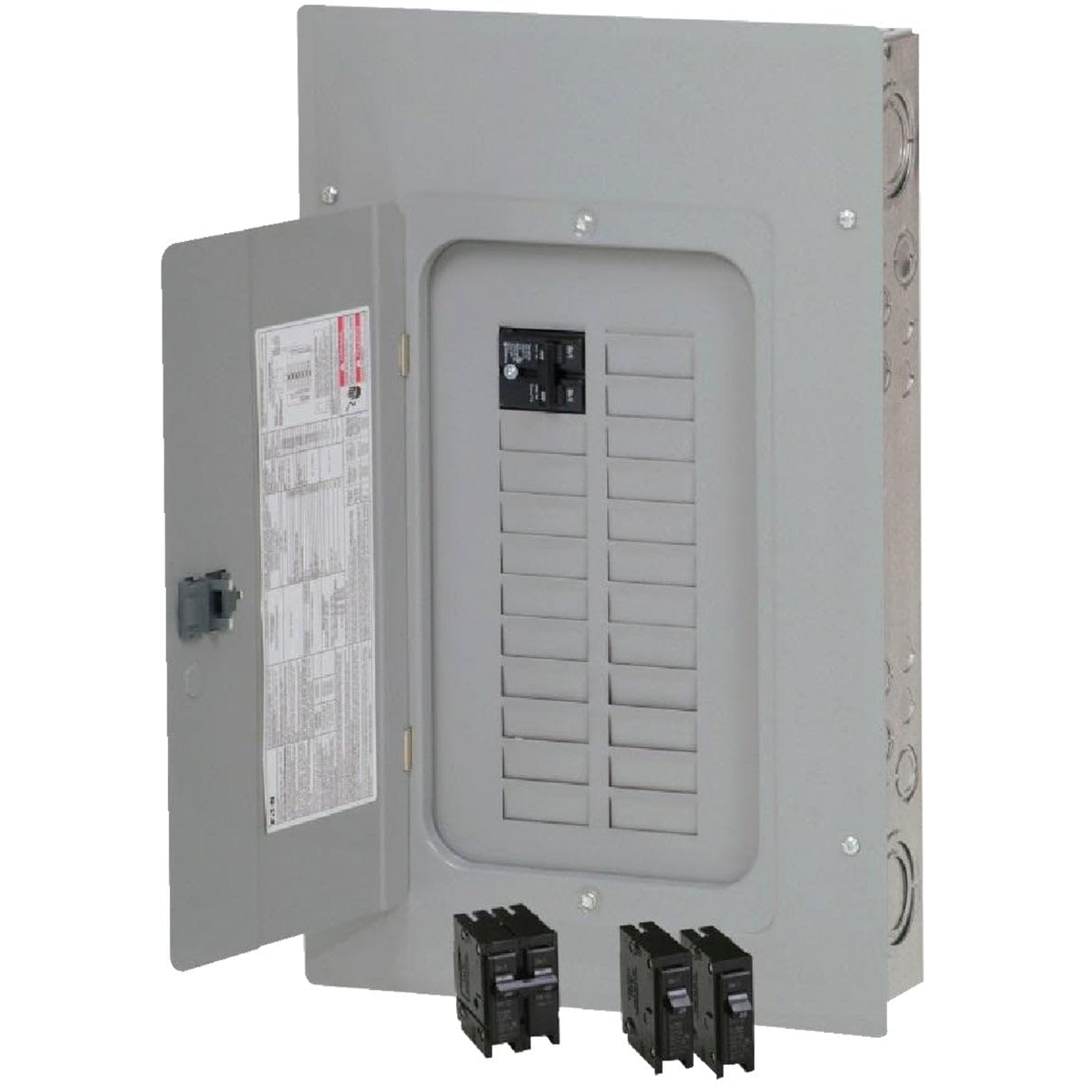 Eaton Cutler-Hammer 100 amps 120/240 Volt 20 Space 20 Circuits Combination Mount Main Breaker Load Center