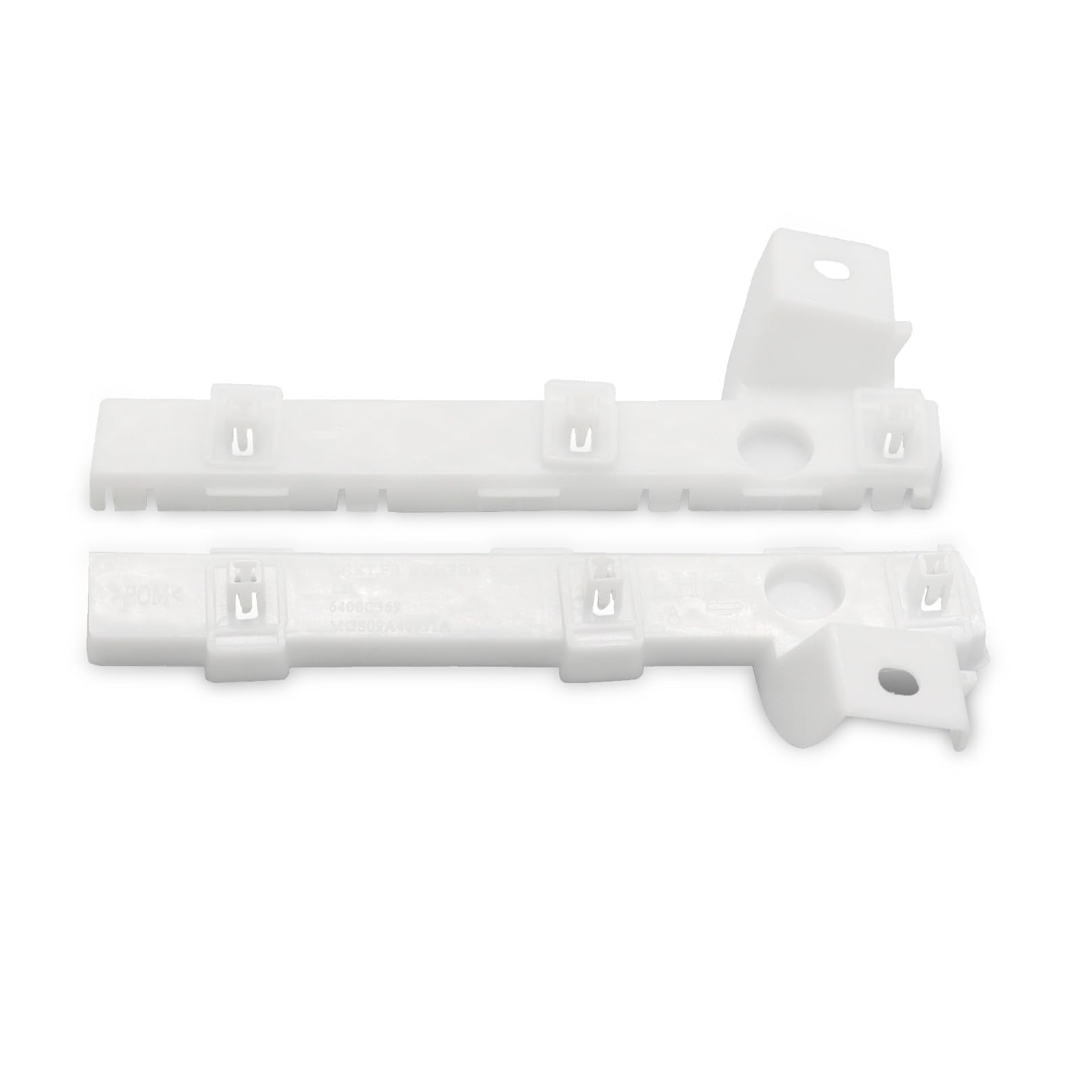 Aspaton Front Bumper Right and Left Side Grille Bracket Compatible with Lancer Except Evo DE ES GTS 2.0L L4 2008-2017 6400F549 6
