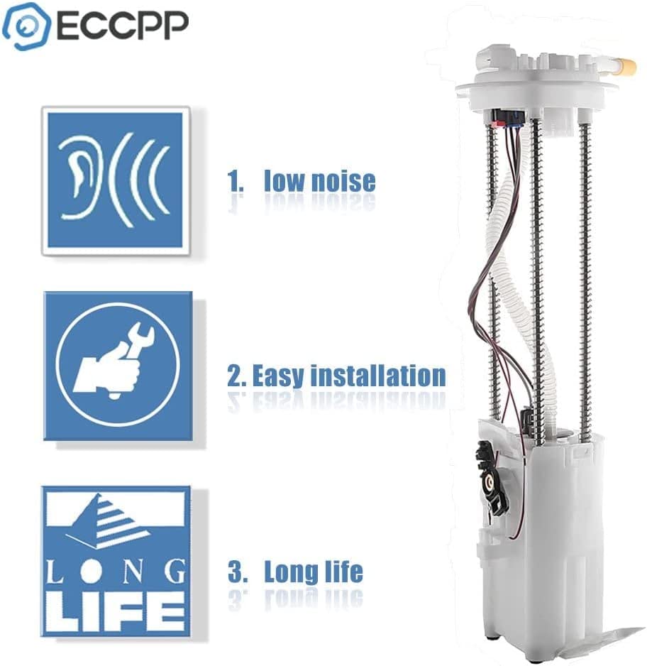 ECCPP Replacement for Fuel Pump, Assembly for Chevrolet Chevy GMC C/K 1500 2500 3500 1996 1997 Module w/sending unit V6 V8 4.3L