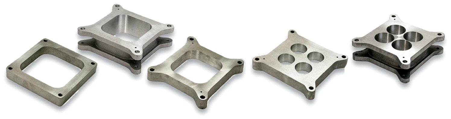 Moroso 64950 Carburetor Spacer, 1 Thick Aluminum, Fits 4500 Series