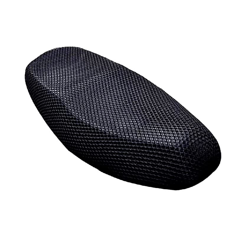 Lakshmina Enterprises 4XL_239 Leather Scooty Seat Cover Bike Seat Cover Seat Cover Scooty Pep Plus Black