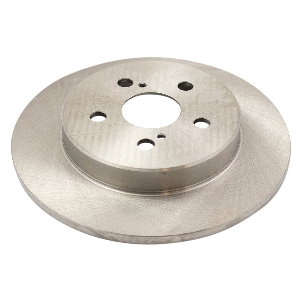 Trq Rear Brake Rotors Set Solid Compatible With 2019-2024 Toyota Corolla