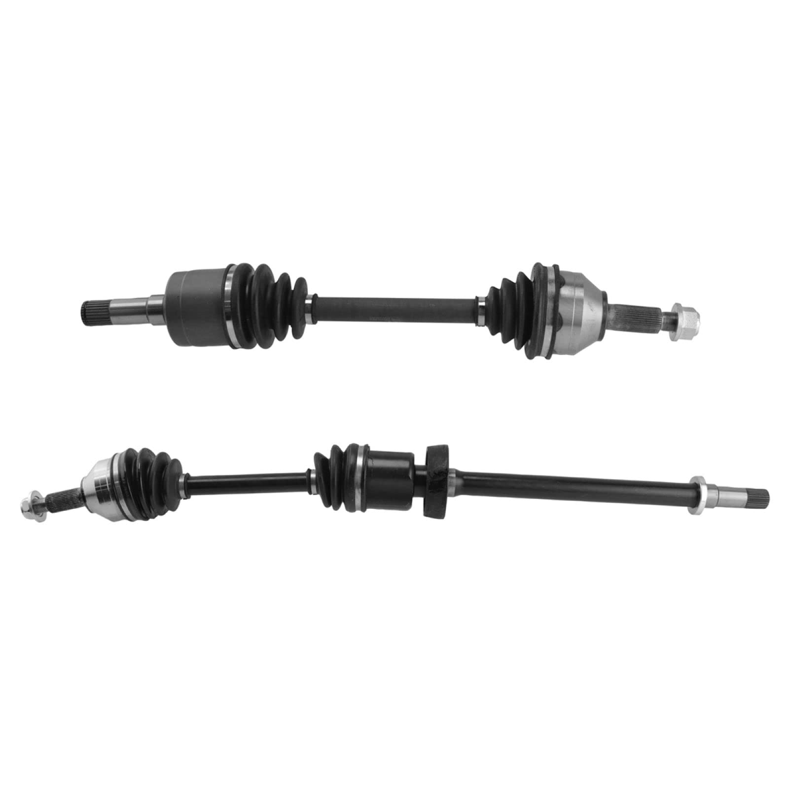 Trq Front Cv Axle Shaft Assembly Set Compatible With 2009-2014 Ford Flex 2008-2014 Taurus 2008-2009 Taurus X Lincoln Mks 2010-20