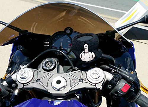 Brake Fluid Reservoir Cover Sock For Motorcycles, Sporbikes And Gifts By Moto Loot (Finger)