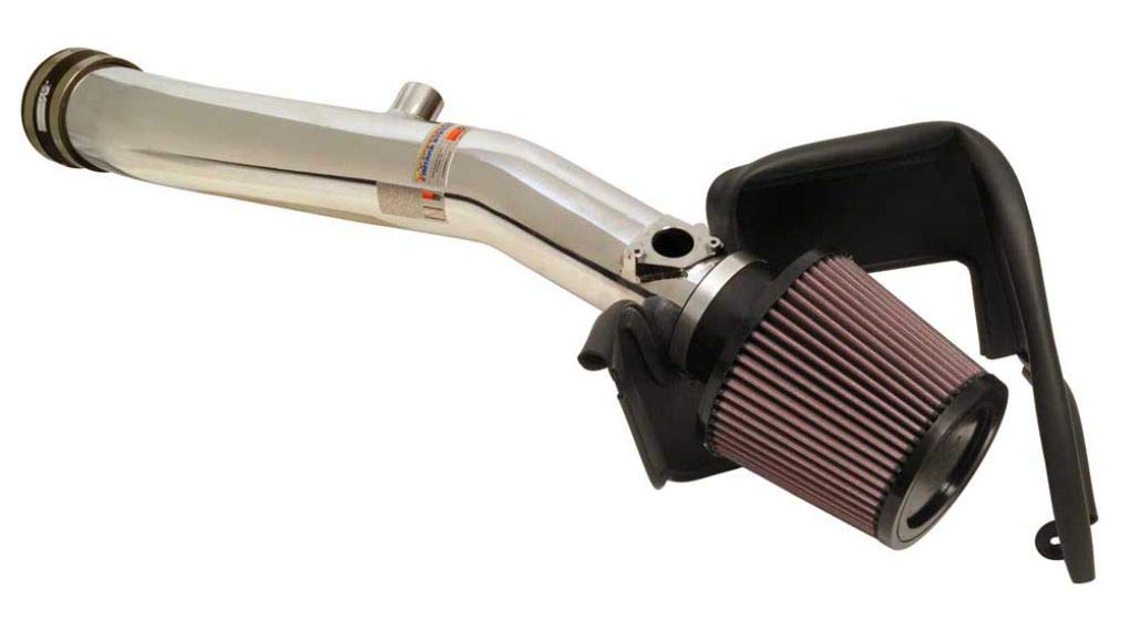 K&N Cold Air Intake Kit: Increase Acceleration & Engine Growl, Guaranteed to Increase Horsepower up to 12HP: Compatible with 2.5