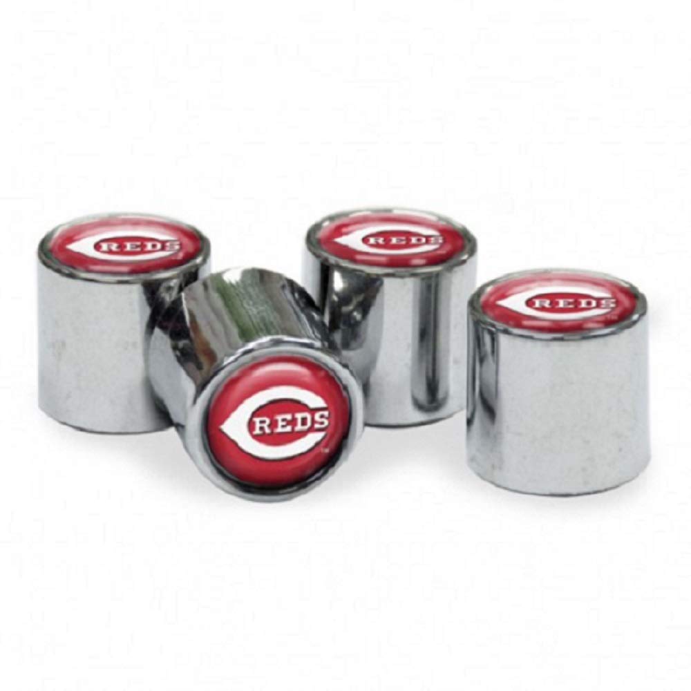 WinCraft MLB Cincinnati Reds Tire Valve Stem Caps