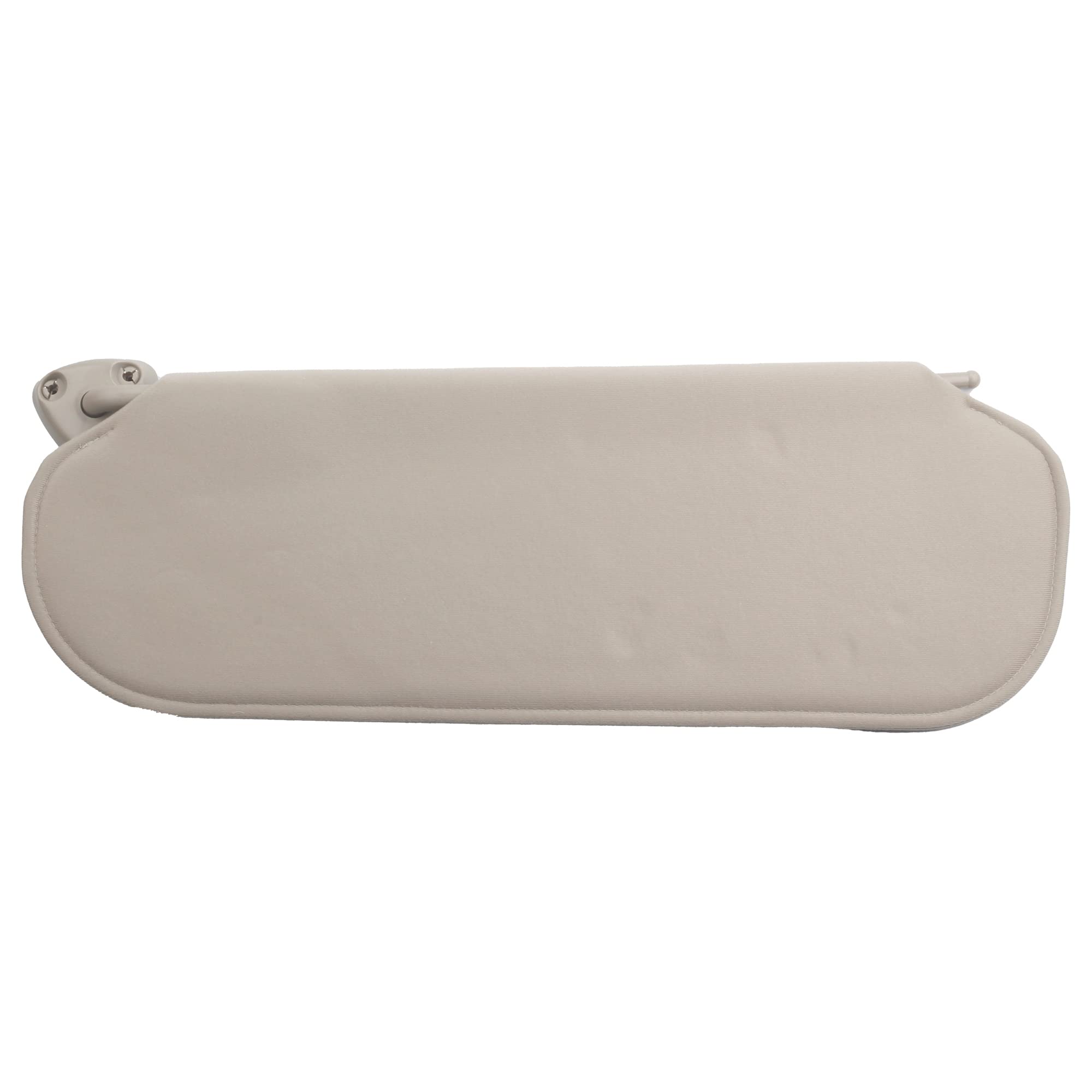 Dasbecan Gray Left Driver Side Sun Visor Compatible With Chevrolet Express Gmc Savana 1500 2500 3500 4500 1999-2019 Replaces# 84