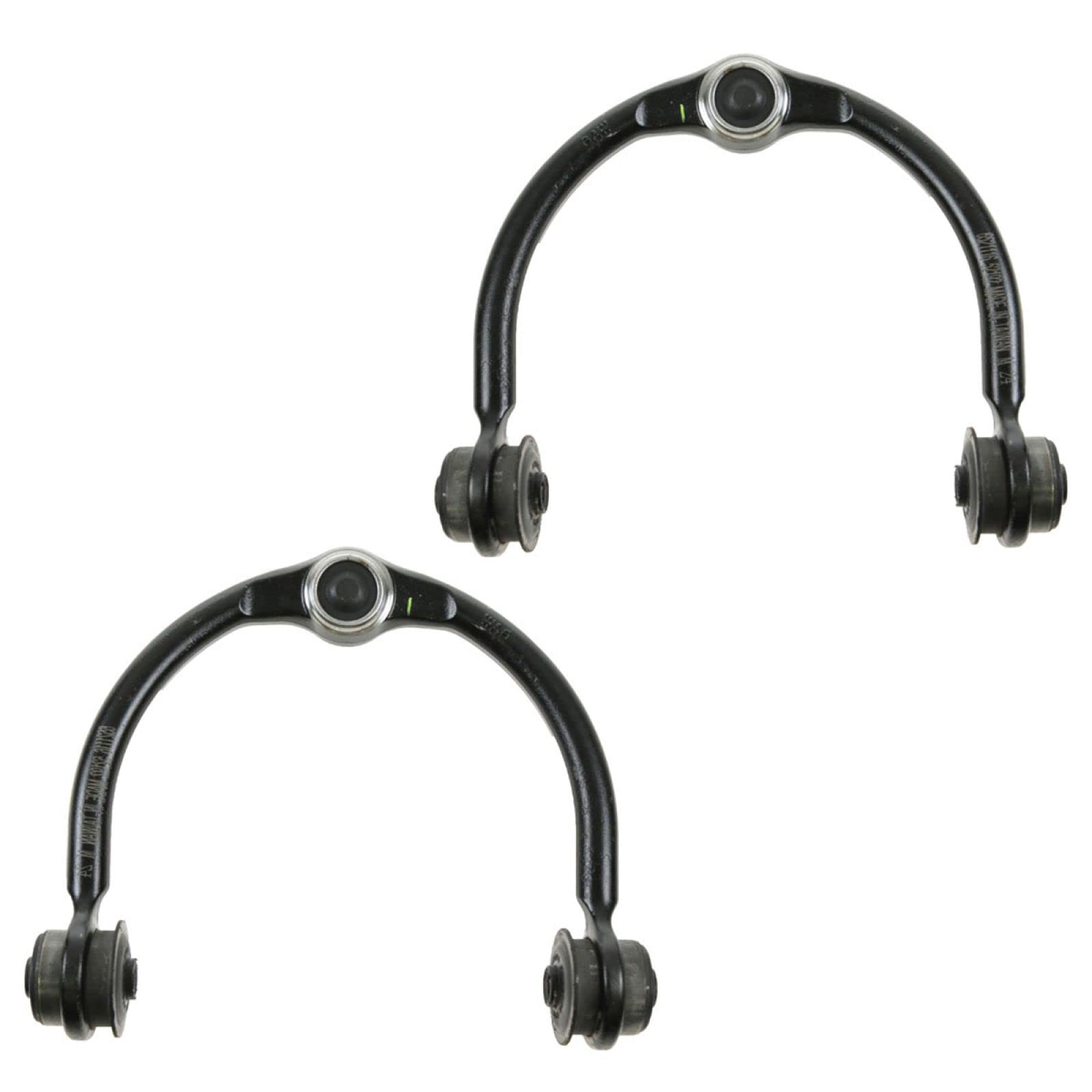 TRQ Front Upper & Lower Control Arm with Ball Joint Set Compatible with 2006-2010 Jeep Commander 2005-2010 Grand Cherokee