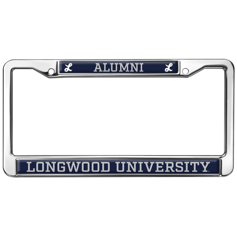 Longwood University Alumni Full Size Standard License Plate Metal Frame