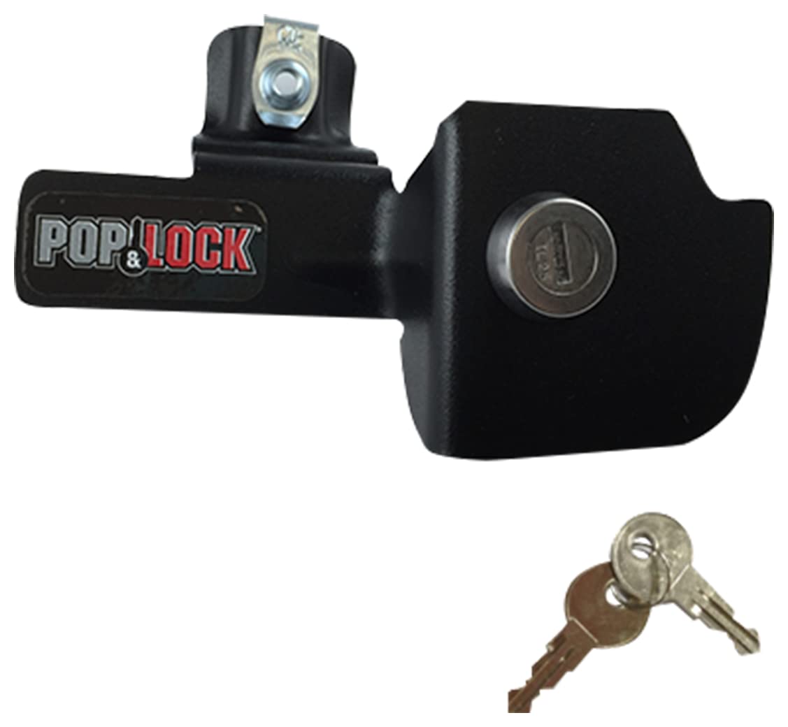 Pop & Lock - Manual Tailgate Lock For Chevy Silverado And Gmc Sierra, Fits 1999 To 2007 Models, Anti Theft, Truck Tailgate Lock 