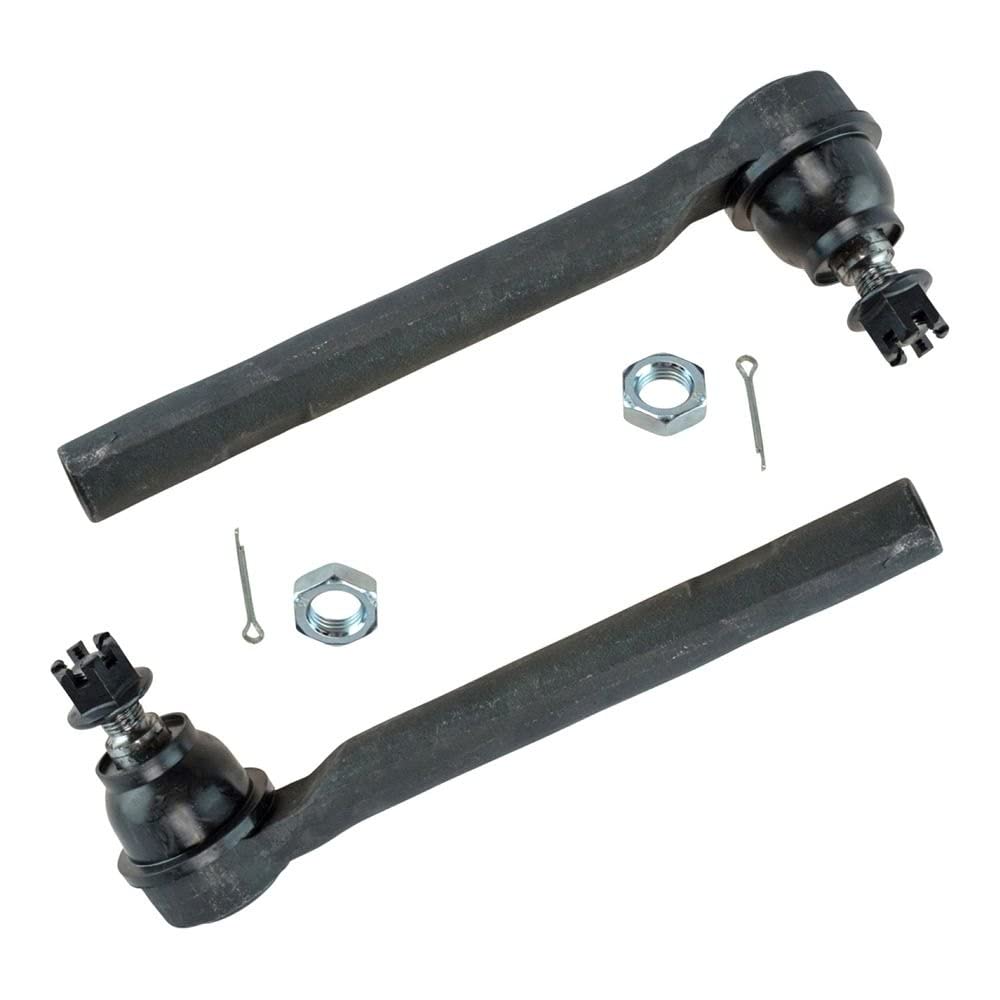 TRQ Front Outer Tie Rod Set Compatible with 2005-2010 Honda Odyssey