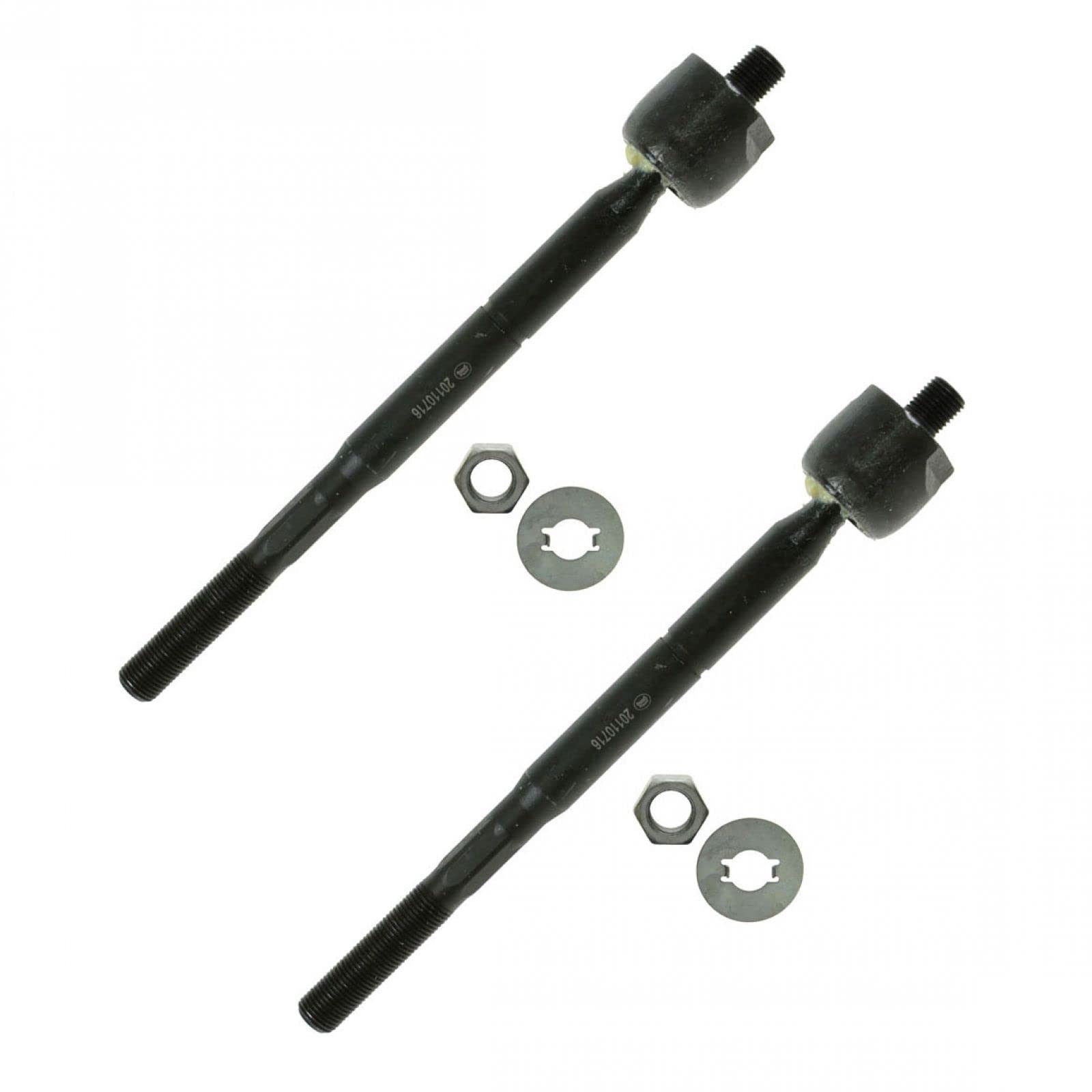 TRQ Front Inner Tie Rod Set Compatible with 1995-2004 Toyota Tacoma