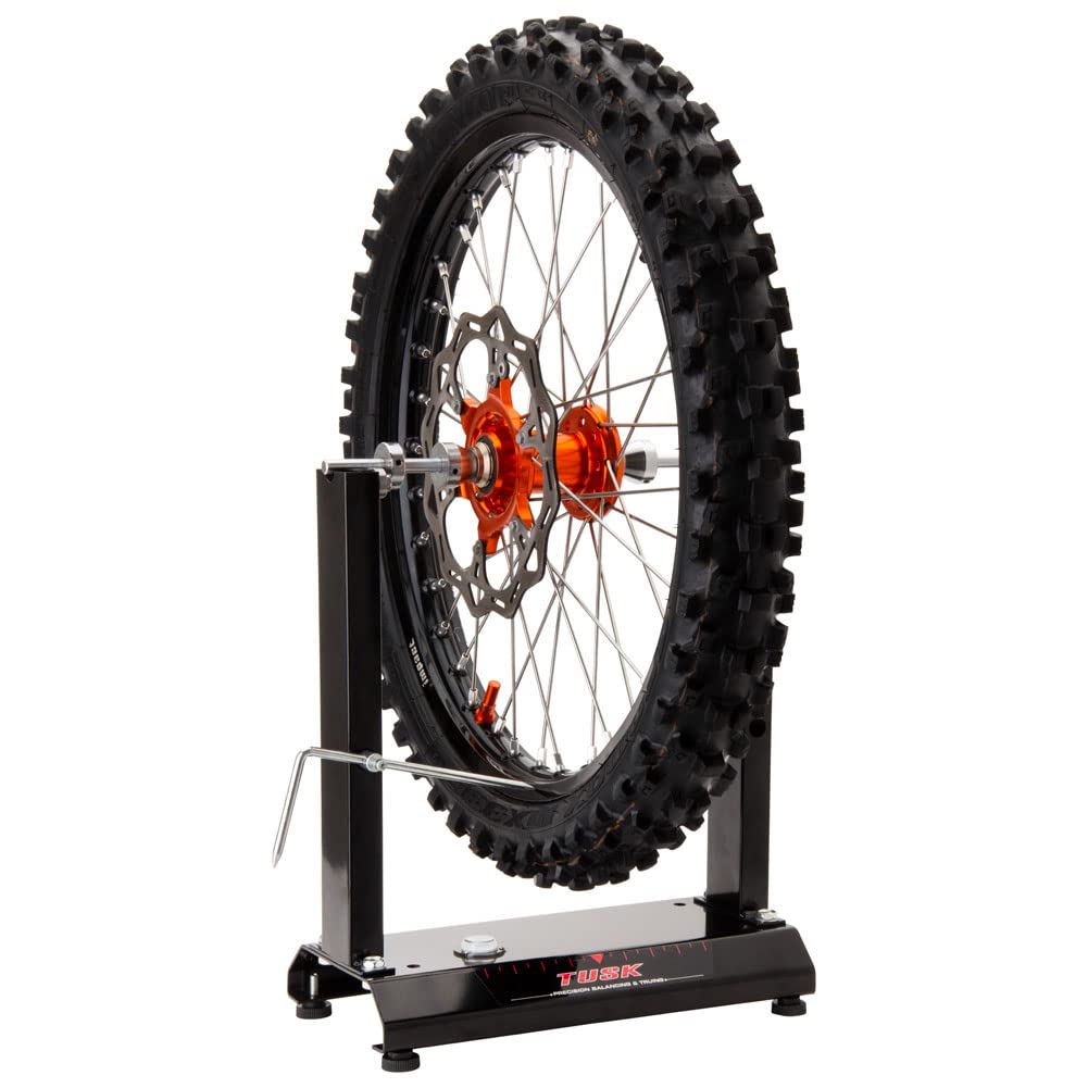 Tusk Motorcycle Wheel Balancing and Truing Stand